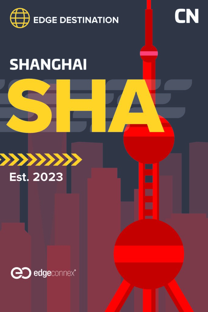 Shanghai luggage tag