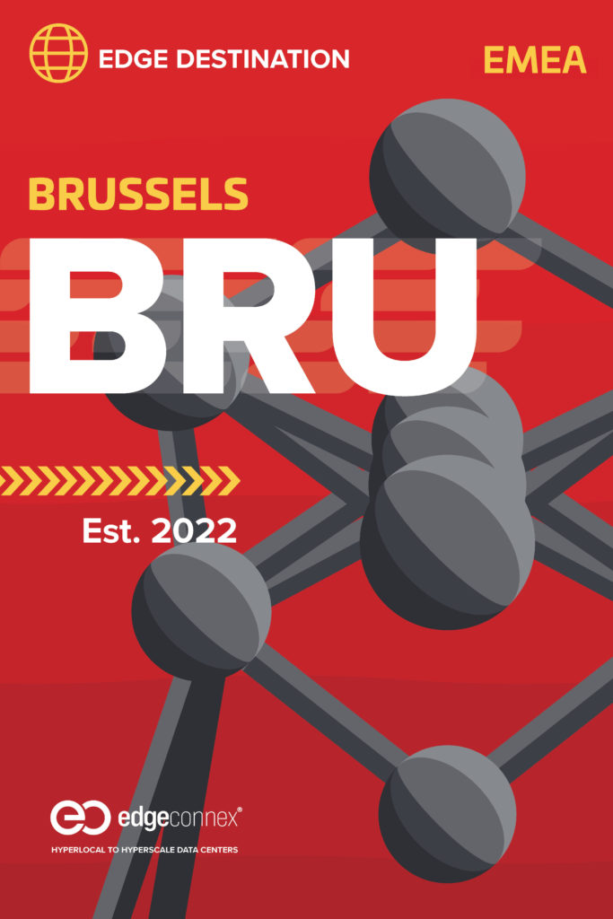 Brussels Luggage Tag