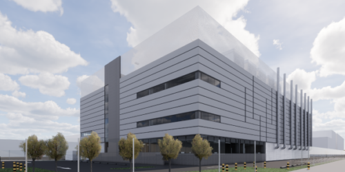 Barcelona data center rendering